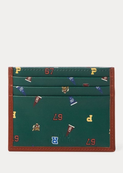 Porta Tarjetas Polo Ralph Lauren Hombre Marrom - Leather - ULSBW2465